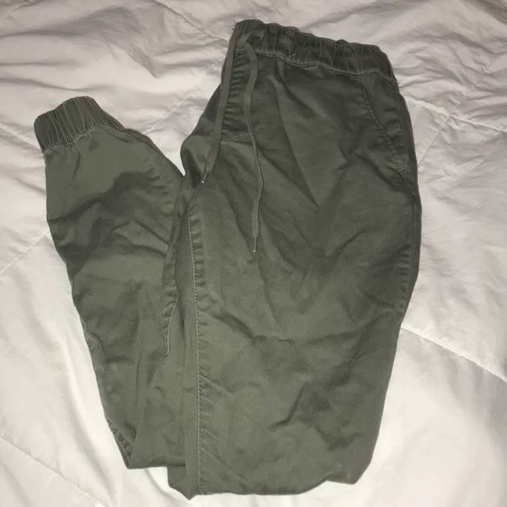Pacsun army green joggers / pants
